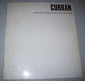 Seller image for Curran: Creator of Distinguished Printing (Brochure) for sale by Easy Chair Books