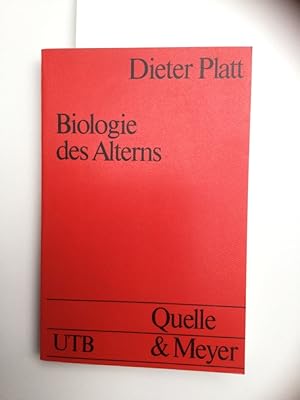 Biologie des Alterns. UTB 546