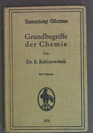 Grundbegriffe der Chemie. Sammlung Göschen: Band 804.