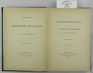 Abhandlungen zur Geologischen Specialkarte von Elsass-Lothringen. Band IV. Heft I-,II, III. (3 in...