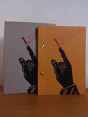 Kompendium zeitgenössischer Handpressendrucke. Lieferbare Bücher, Mappen und Einblattdrucke aus 6...