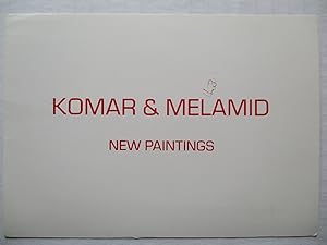 Immagine del venditore per Komar and Melamid New Paintings Ronald Feldman Fine Arts Feb 23-March 23 Exhibition invite postcard venduto da ANARTIST