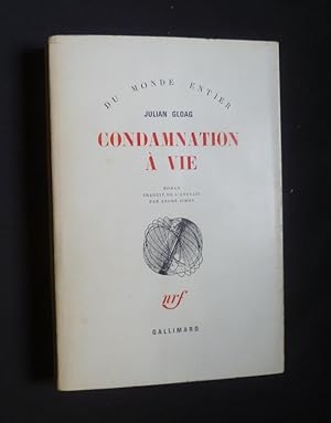 Bild des Verkufers fr Condamnation  vie zum Verkauf von Abraxas-libris