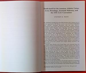 Bild des Verkufers fr The International Journal of the History of Sport. Volume 13, Number 3 (December 1996) zum Verkauf von biblion2
