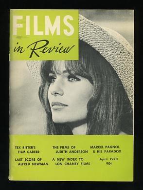 Bild des Verkufers fr Films in Review (April 1970) [cover: Jacqueline Bisset in THE GRASSHOPPER] zum Verkauf von ReadInk, ABAA/IOBA