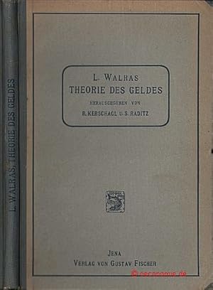 Bild des Verkufers fr Theorie des Geldes. Die Stabilisierung des Geldwertes als das Problem von heute und vor fnfzig Jahren. Nebst einem dogmengeschichtlichen, historischen und darstellenden Teil herausgegeben, sowie bersetzt und erlutert von Richard Kerschagl und Stephan Raditz. zum Verkauf von Antiquariat Hohmann