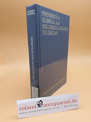 Seller image for Genetics and Alcoholism (Progress in Clinical & Biological Research) for sale by Roland Antiquariat UG haftungsbeschrnkt