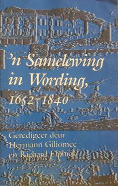 Imagen del vendedor de n Samelewing in Wording, 1652-1840 a la venta por Eaglestones