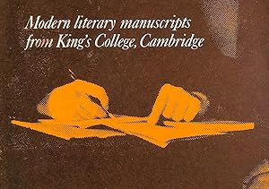 Modern literary manuscripts from King's College, Cambridge: [catalogue of] an exhibition in memor...