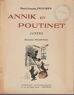 Seller image for ANNIK ET POUTINET CONTES for sale by Librairie l'Aspidistra