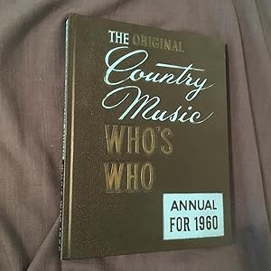The Country Music Who s Who 1st annual edition for 1960