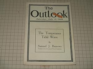 Imagen del vendedor de 1908 The Outlook: The Temperance Tidal Wave - Death of Joel Chandler Harris (Uncle Remus) - Greek Life From the Papyri - Educational Theatre - Democratic National Convention a la venta por rareviewbooks