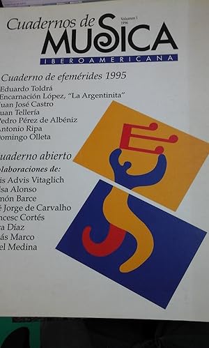 Imagen del vendedor de CUADERNOS DE MSICA IBEROAMERICANA. Volumen 1 (Madrid, 1996) a la venta por Multilibro