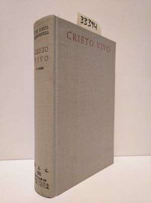 Immagine del venditore per CRISTO VIVO. VIDA DE CRISTO Y VIDA CRISTIANA venduto da Librera Circus