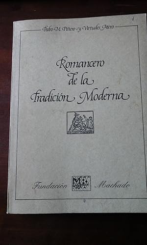 Imagen del vendedor de ROMANCERO DE LA TRADICIN MODERNA (Sevilla, 1987) a la venta por Multilibro