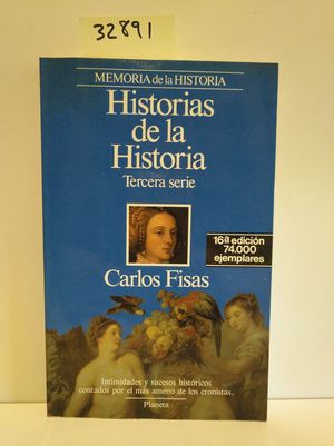 Imagen del vendedor de HISTORIAS DE LA HISTORIA a la venta por Librería Circus