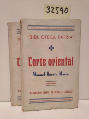 Imagen del vendedor de CORTE ORIENTAL (2 VOLMENES) a la venta por Librera Circus