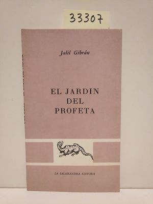 Imagen del vendedor de EL JARDÍN DEL PROFETA a la venta por Librería Circus