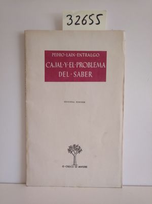 Immagine del venditore per CAJAL Y EL PROBLEMA DEL SABER venduto da Librera Circus