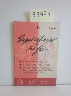 Image du vendeur pour SEPA DEFENDER SU FE. IV mis en vente par Librera Circus