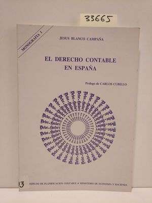 Seller image for DERECHO CONTABLE EN ESPAA, EL for sale by Librera Circus