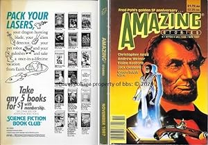 Image du vendeur pour Amazing Stories: US Vol 62 No 4 / November 1987 mis en vente par bbs
