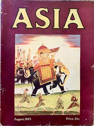 Asia Magazine, August 1923