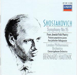 Symphony No. 15 & From Jewish Folk Poetry [COMPACT DISC]
