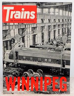 Image du vendeur pour Trains: The Magazine of Railroading October 1960 Winnipeg mis en vente par Argyl Houser, Bookseller