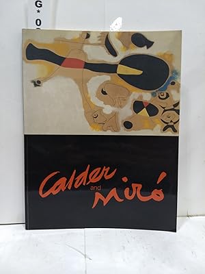 Image du vendeur pour Calder and Miro: June 7-September 13, 1998 mis en vente par Fleur Fine Books