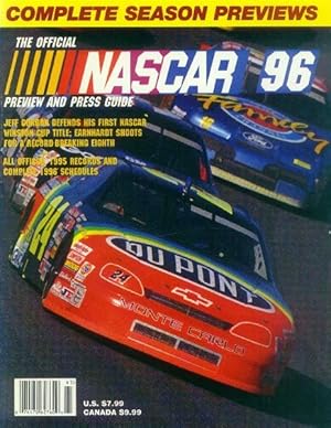 The Official NASCAR 96 Preview and Press Guide