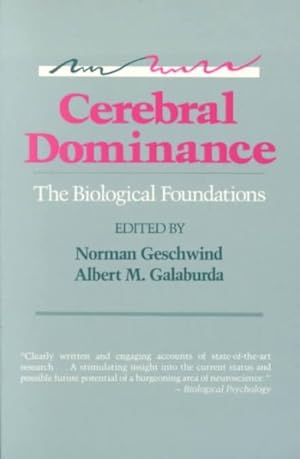 Image du vendeur pour Cerebral Dominance : The Biological Foundations mis en vente par GreatBookPricesUK