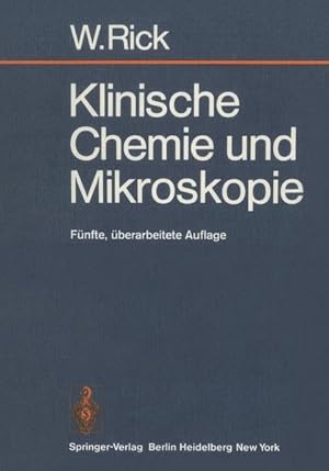 Bild des Verkufers fr Klinische Chemie und Mikroskopie: Eine Einfhrung zum Verkauf von Gerald Wollermann