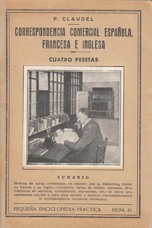 Image du vendeur pour CORRESPONDENCIA COMERCIAL ESPAOLA, FRANCESA E INGLESA mis en vente par Librera Vobiscum