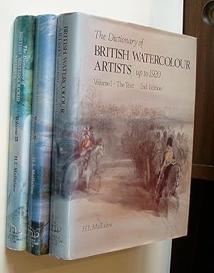 The Dictionary of British Watercolour Artists up to 1920 (Three Volumes)