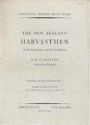 The New Zealand Harvestmen. (Sub-Order Laniatores).