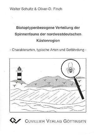 Biotoptypenbezogene Verteilung der Spinnenfauna der nordwestdeutschen Kustenregion. [Biotope-type...