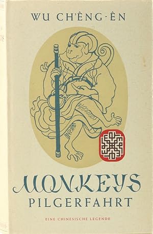 Bild des Verkufers fr Monkeys Pilgerfahrt. Eine chinesische Legende. Nach der englischen Ausgabe v. Arthur Waley. bers. v. Georgette Boner u. Maria Nils. zum Verkauf von Antiquariat Held