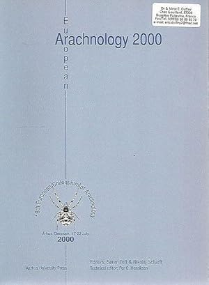 19th European Colloquium of Arachnology, Arhus, Denmark. European Arachnology (2000).