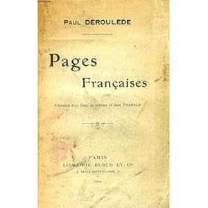 Bild des Verkufers fr Pages franaise 2020-1156 Bloud 1909 correct zum Verkauf von Des livres et nous