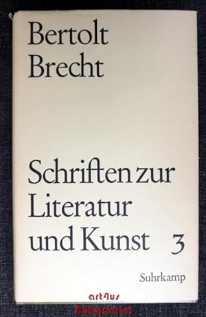 Schriften zur Literatur und Kunst 3 : 1934 - 1956