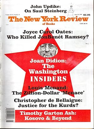 Image du vendeur pour The New York Review of Books: Volume XLVI, No. 11: June 24, 1999 mis en vente par Dorley House Books, Inc.