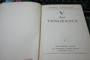 Seller image for V For Vengeance for sale by SGOIS