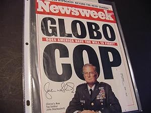 SIGNED NEWSWEEK COVER