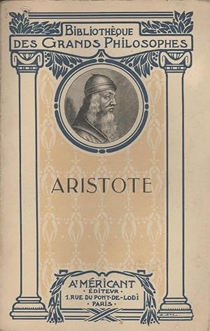Bild des Verkufers fr Aristote zum Verkauf von Calepinus, la librairie latin-grec
