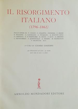 IL RISORGIMENTO ITALIANO