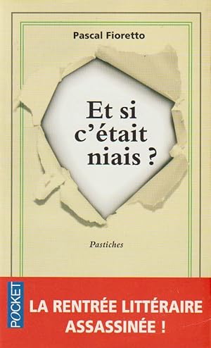 Image du vendeur pour Et si c'tait niais ? mis en vente par books-livres11.com