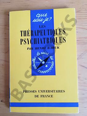 Les Thérapeutiques Psychiatriques