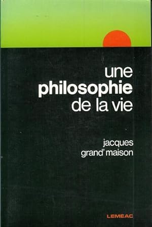 Bild des Verkufers fr Une philosophie de la vie (Collection A hauteur d'homme) (French Edition) zum Verkauf von Livres Norrois