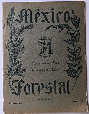 México Forestal. Órgano De La Sociedad Forestal Mexicana. Tomo VI. Número 3. Marzo de 1928